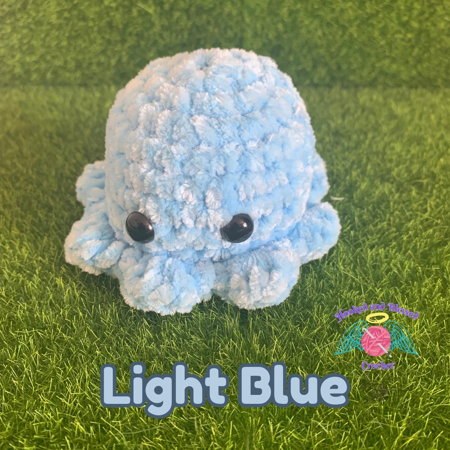 Handmade Crochet Amigurumi Baby Pocket Octo β Soft & Customizable