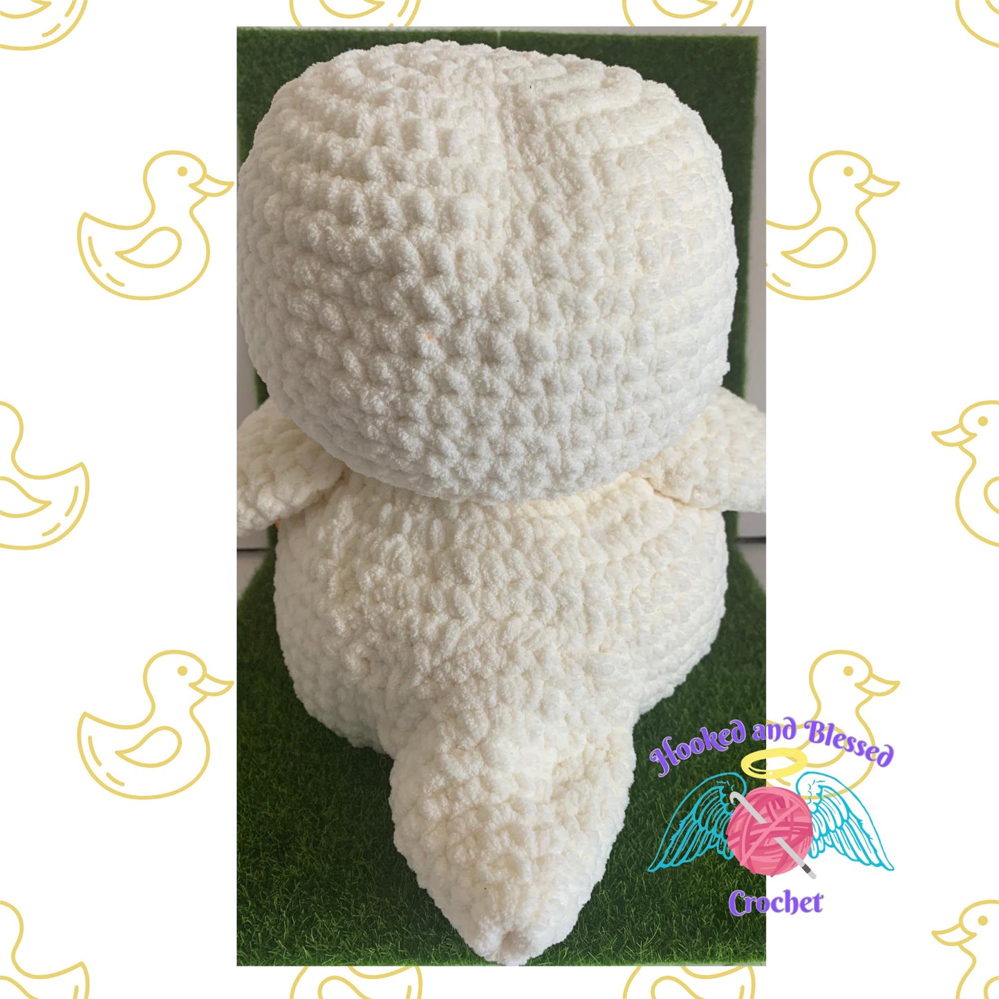 Cuddly Crochet Duck Plush β Soft & Customizable Blanket Yarn Friend