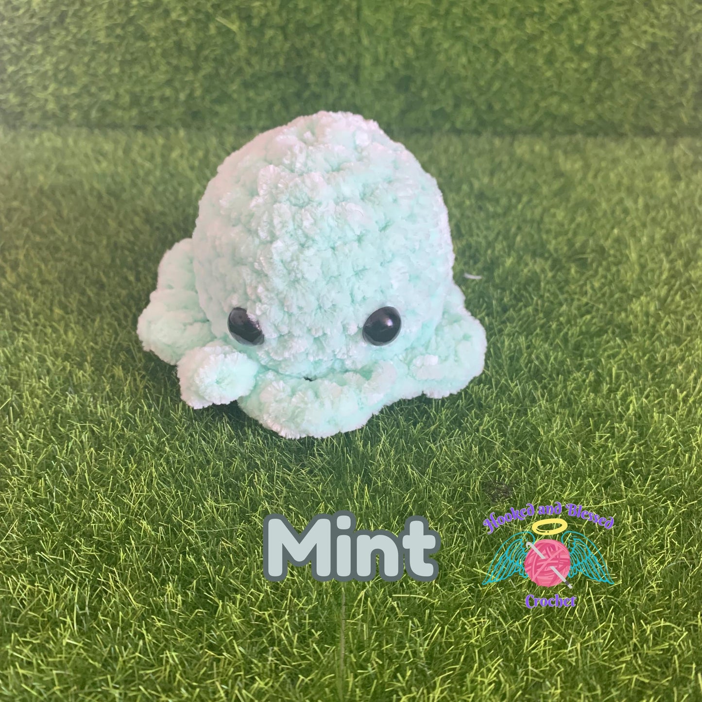 Handmade Crochet Amigurumi Baby Pocket Octo β Soft & Customizable