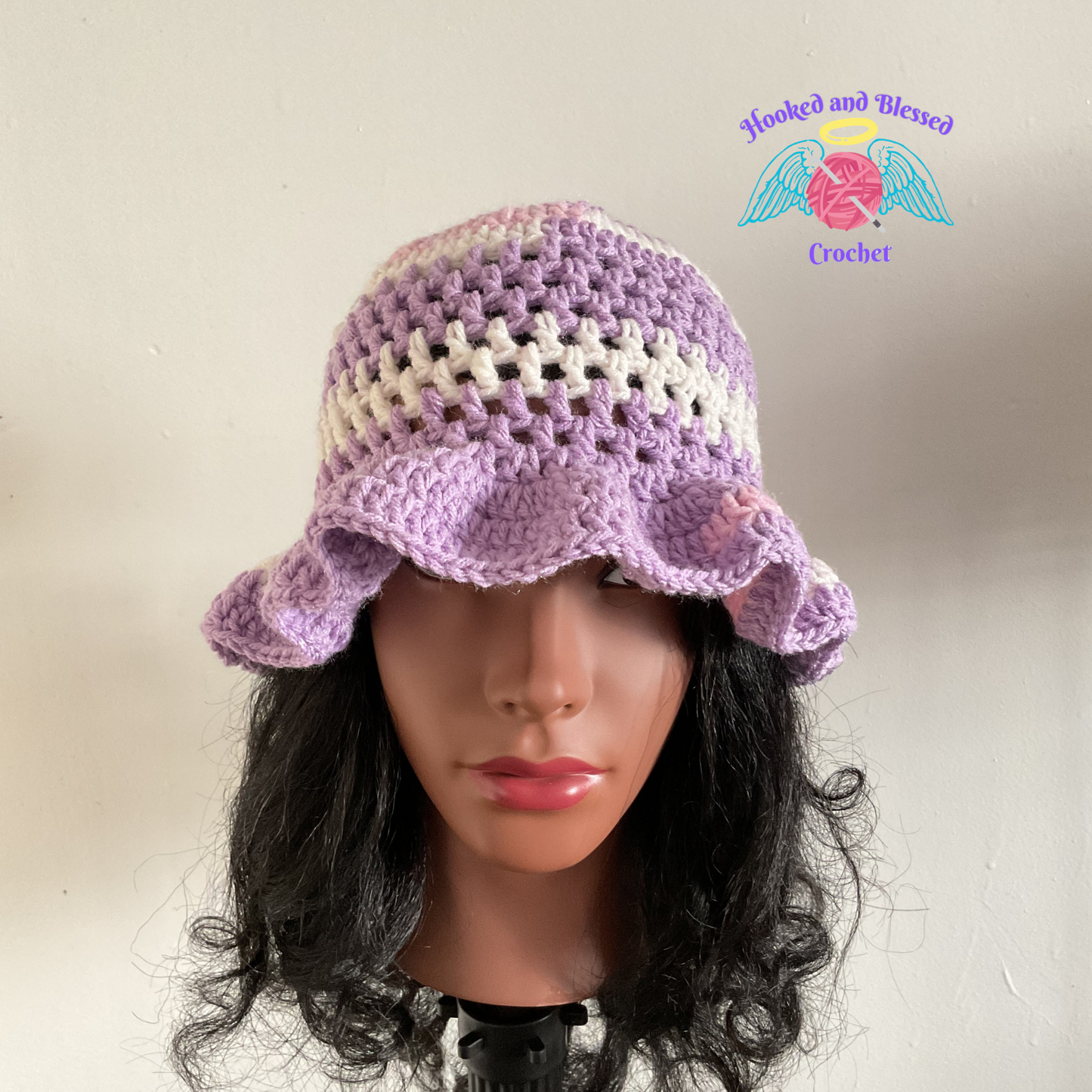 Mesh Crochet Ruffle Hat – Lightweight, Breezy, and Full of Style