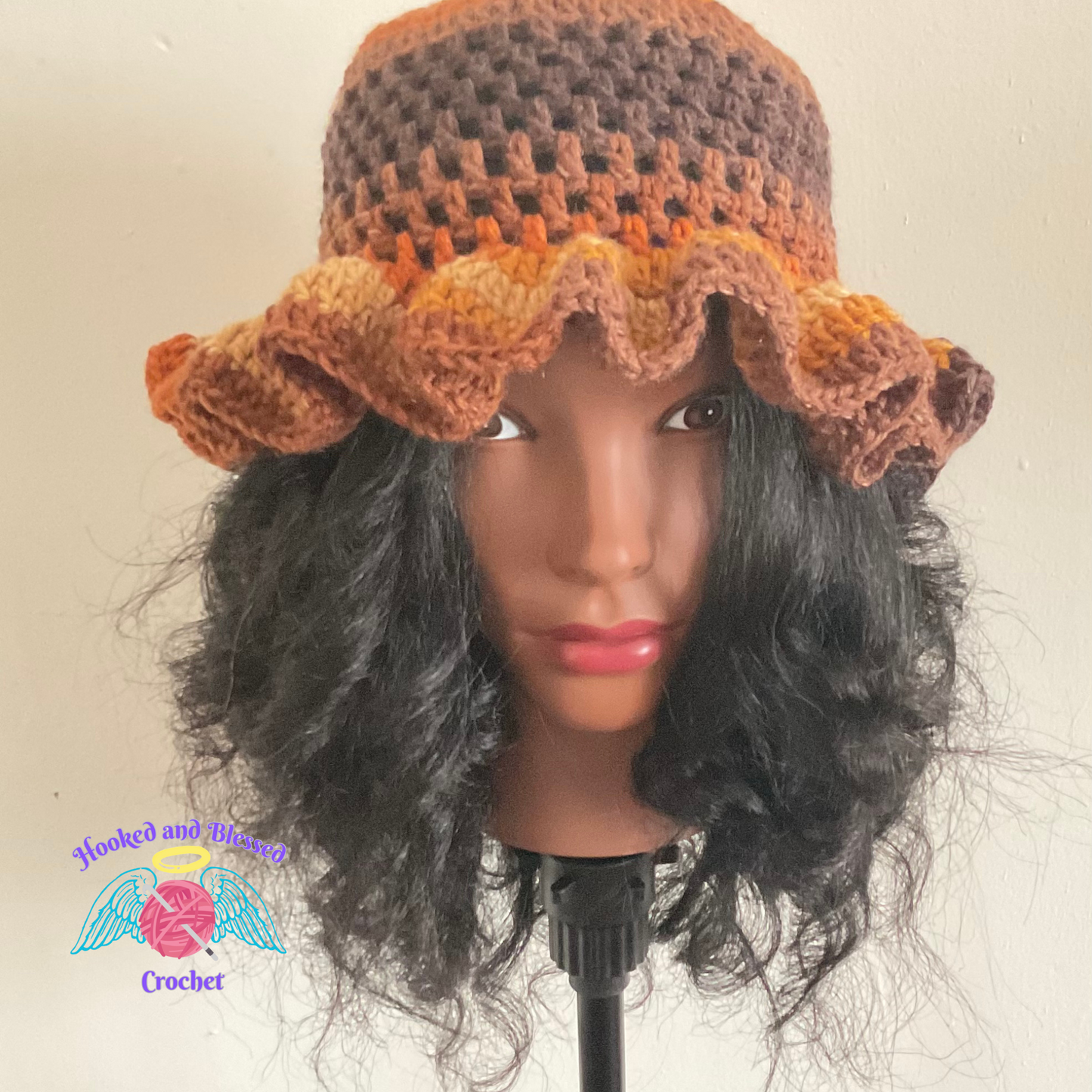 Mesh Crochet Ruffle Hat – Lightweight, Breezy, and Full of Style
